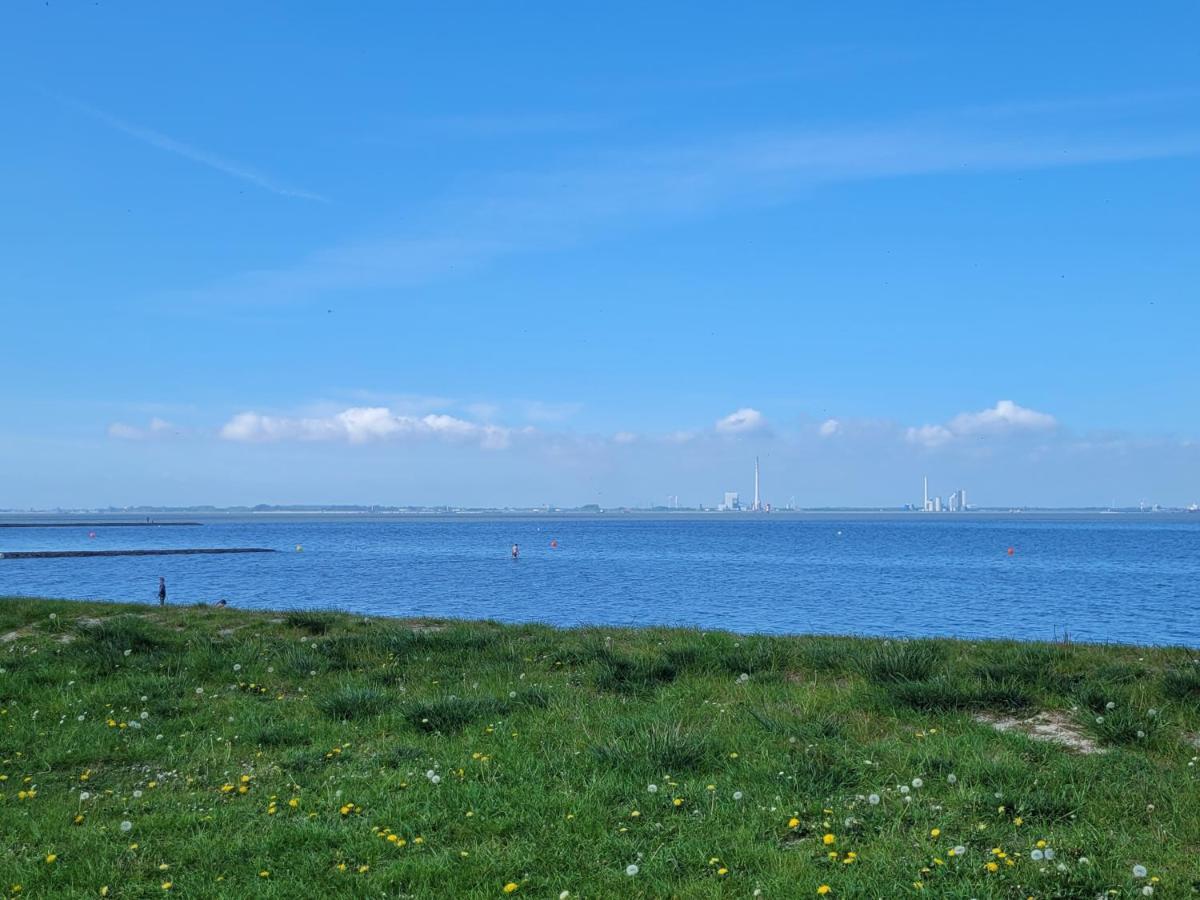 Ferienhaus Moewennest 18, Butjadingen, Tossens, Sauna, Strandkorb, Nordsee, 97Qm, 3 Schlafzimmer Eksteriør bilde
